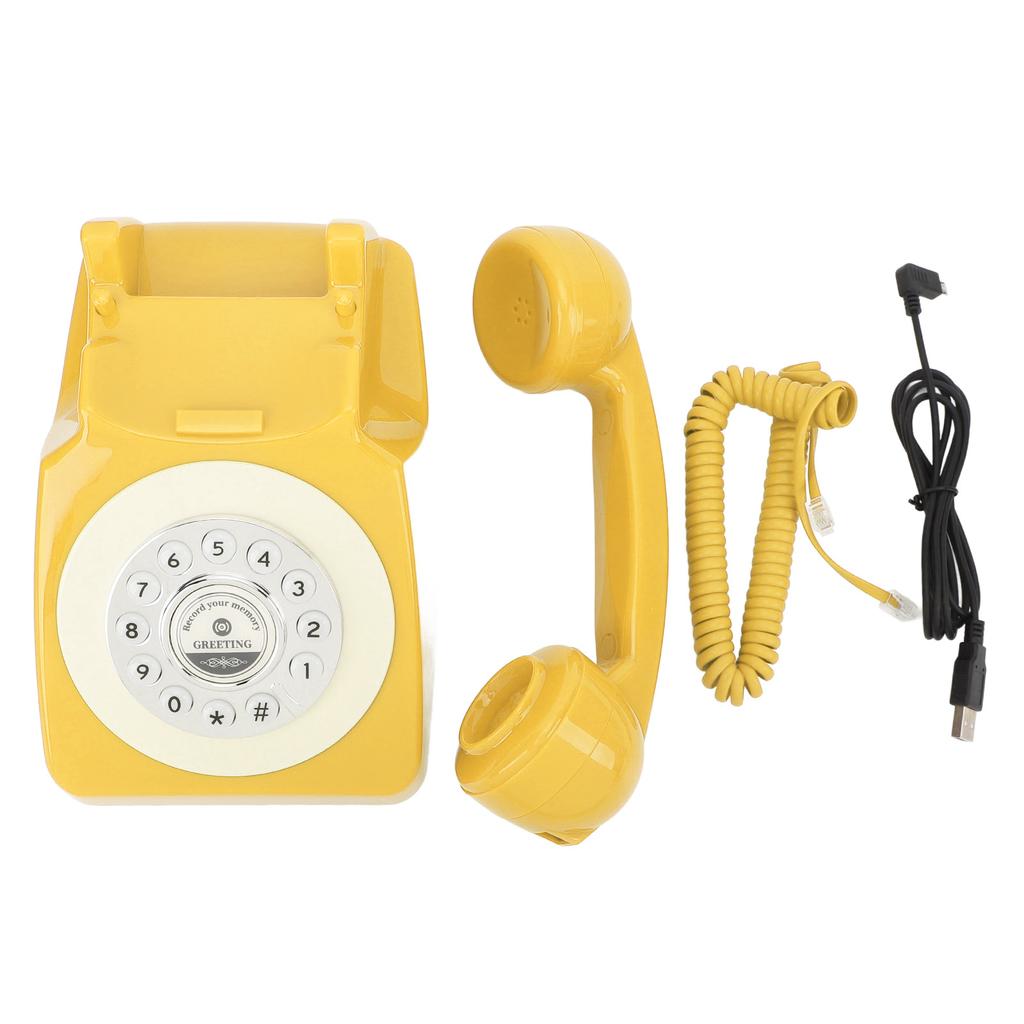 Audio Guest Book Phone Clear Sound Convenient Use Audio Message Recording Telephone for Wedding