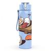 1PC Sushi Seafood Food Print Pattern 750ml Color Plastic Sports Water Bottle Leakproof Flip Straw Lid Suitable for Sports Office Home Use
