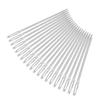 20 шт серебряные большие круглые вязальные иглы для вышивания, длина 52 мм