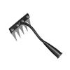 Teeth Garden Weeding Rake, Carbon Steel Removable Soil Hoe Straw Rake, Solves Weeding Inefficiency & Soil Loosening Trouble