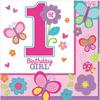 1st Birthday Disposable Napkins (Pack of 16)