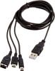 Columbus Circle various game USB Charging Cable V2 2m (for consoles) Multi-Game