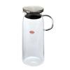 Iwaki AGC Techno Glass Heat Resistant Glass Barley Tea Pot Pitcher 1 Liter Round Cold Water Pot Cold Water Bottle Jug KT294-SV