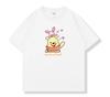 MINISO Футболки с принтом Disney Винни-Пух Свободные Повседневные с коротким рукавом Женские Мужские Для пары Универсальные Горячие Продажи Одежда
