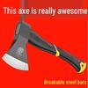 Jiuzhuo German Imported Camping Axe for Splitting Wood, Felling Trees, Carpentry, and Home Use.
