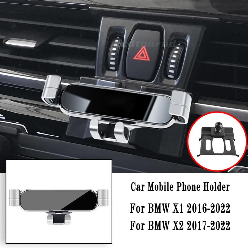 Автомобильный держатель телефона для Bmw X1 X2 F39 F47 F48 F49 2012- Гравитационный кронштейн для навигации Стенд GPS Зажим для вентиляционного отверстия Крепление-подставка