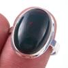 Natural Bloodstone Gemstone Handmade 925 Solid Sterling Silver Ring Size 8 m1U30