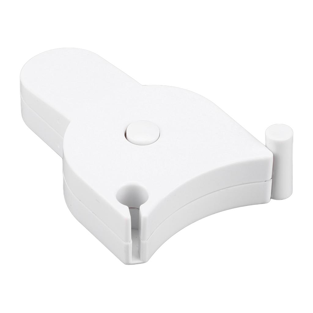 Мягкая рулетка с выдвижной двойной шкалой Гибкая линейка Инструмент для измерения окружности тела