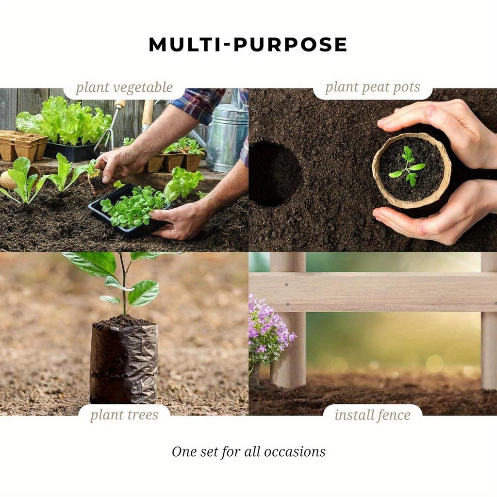 Земляные буры для бурения грунта, посадки в саду и копания ям для столбов