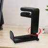 Headphone Stand PC Gaming Headset Stand Under Desk 360 Degree Rotating Headphone Hook Clamp-On Headphone Holder