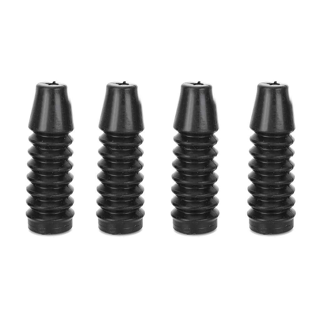 4pcs Shock Dust Covers Organ Type Wraps Accessories for 1Celsius8 1Celsius10 Off Road Model Car(40mm 1.57in )