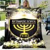 Beitar Jerusalem FC Plaid Kids Gift Plush Cartoon Bedding Home Decor Throw Blanket Football Cover Poster Prints Decor