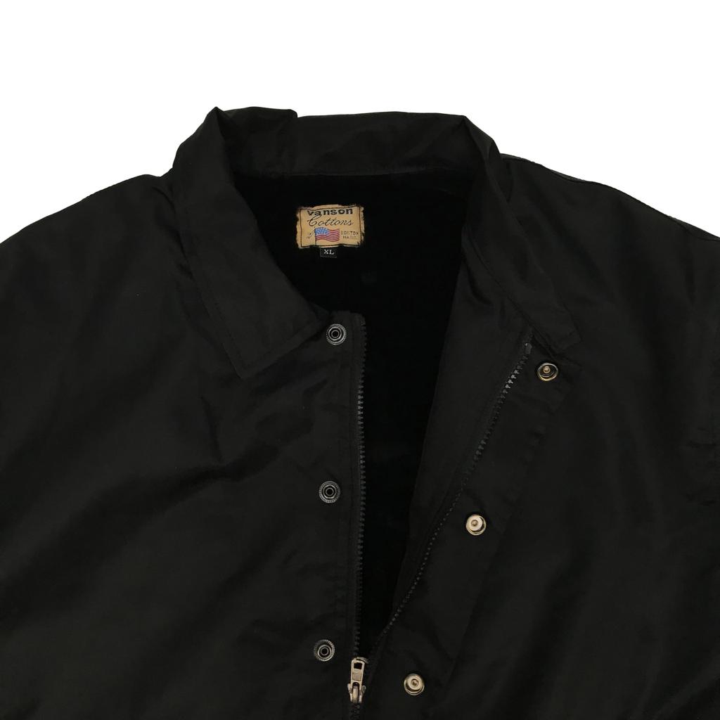 Тренерская куртка CUSTOM Boa Lining [Banson] -884V337- (JP, Алфавит, XL, Черный)