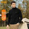 Men's Winter Solid Turtleneck Sweater