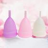 Menstrual Cup Leakproof Large Capacity Soft Foldable Tampon Pad Alternative Silicone Reusable Regular Heavy Flow Menstrual Cup for Swimming Pool