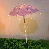 Waterproof Ground Stake Lights Umbrella Shaped Umbrella Lights Landscape Solar Lights  Patio