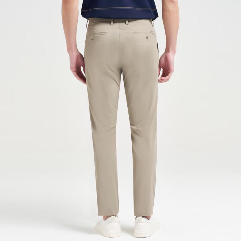 Men's Casual Straight-Leg Trousers