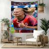 Haaland Custom Your Name Wall Decor Tapestry Art For Pet Memorial Birthdaywedding Party Backdrop Family Gift