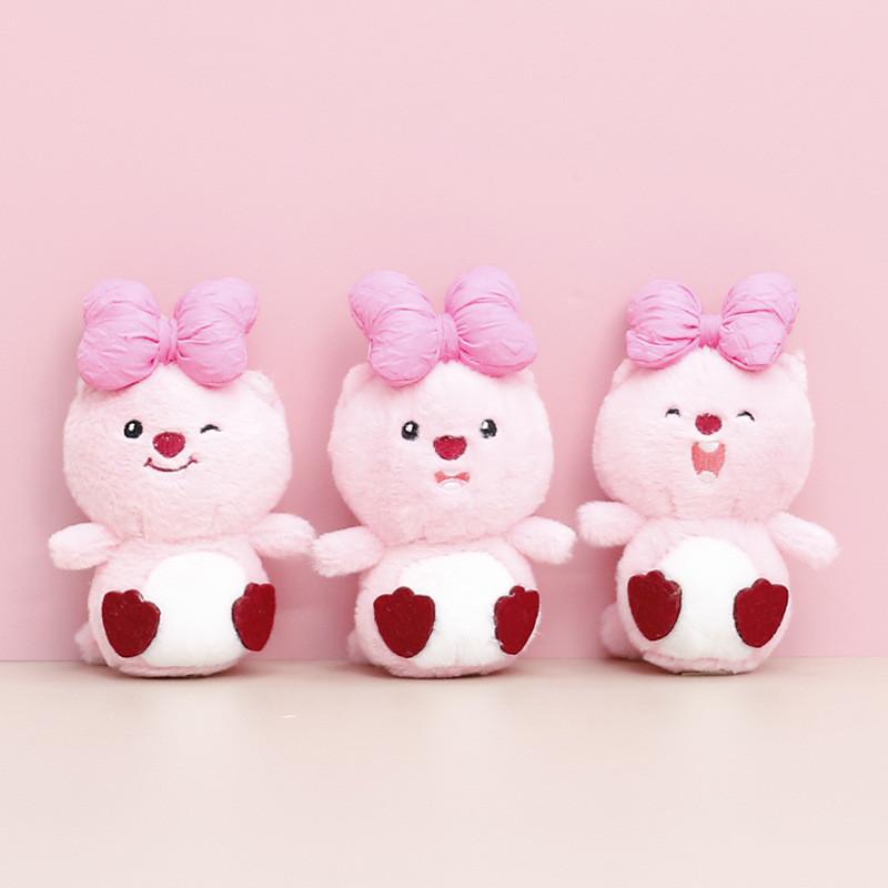 Брелок Бантик Петля Милая Мультяшная Девочка Рюкзак Декоративная Подвеска Плюшевая Кукла