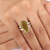Peridot Gemstone 925 Sterling Silver Jewelry Handmade Ring For Mother's Day Gift RR-47-2