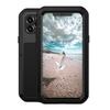 Love Mei iPhone 12 Pro Case, Armored with Glass, Black