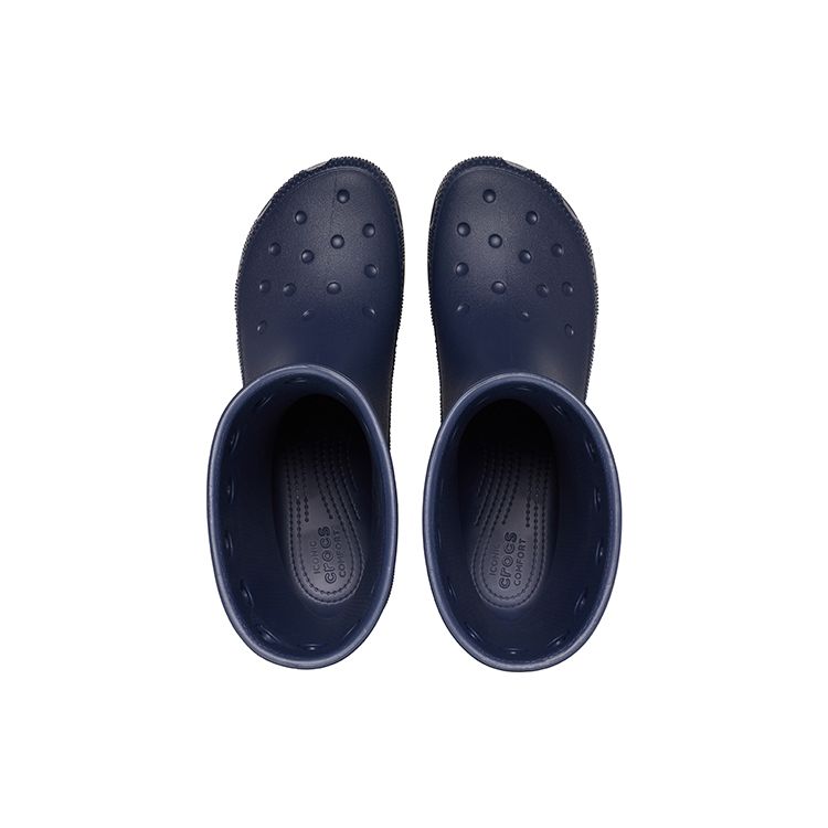 Crocs Повседневные Универсальные Ботильоны Ботинки Унисекс Темно-синие 208363-410