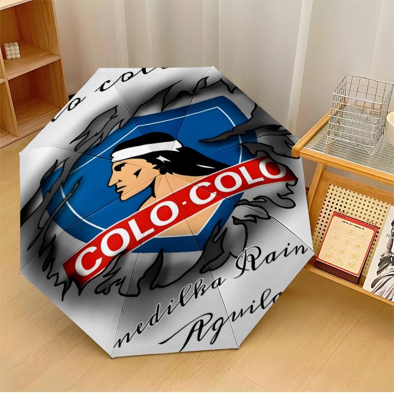 Colo-colo Печатный зонт легкий для путешествий кемпинга и отдыха незаменимая вещь для семейного отпуска и подарков на день рождения