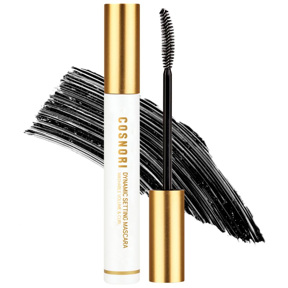 Cosnori Dynamic Setting Washable Mascara (7ml) –  Volume & Curl / Long & Curl with Lightweight Setting Formula, Korean