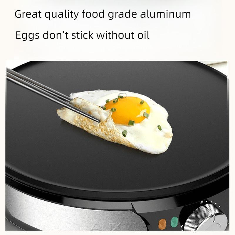 Бытовая электрическая сковорода-гриль Кухонная обработка Антипригарная блинница Портативная многофункциональная блинница