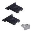 JJC Hot Shoe Covers for Canon EOS Kiss M50 Mark Kiss 1DX Mark 1DX Mark 5D Mark 5D Mark 5D Mark M6 Mark Protective Black 2-Pack R7, R10, R3, R5, R5C,