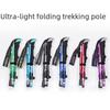 Ultra-Light Folding Aluminum Alloy Trekking Pole for Hiking