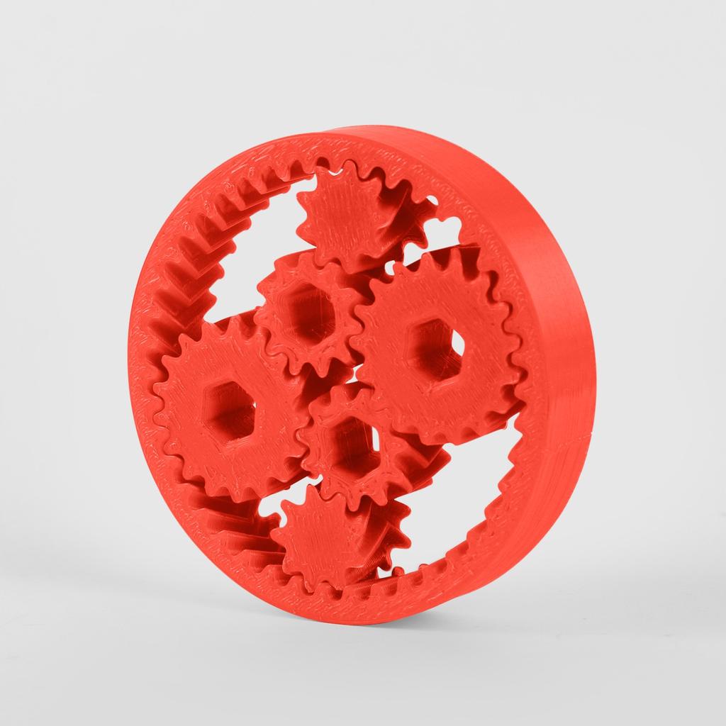 Напечатанный на 3D-принтере быстрый планетарный редуктор с качающимся рычагом, освобождающий от нагрузки, новый взгляд на классический освобождающий рычаг