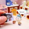 Кукольный домик 1:12 Миниатюрных Игрушечных Продуктов с Украшениями Кошки и Собаки