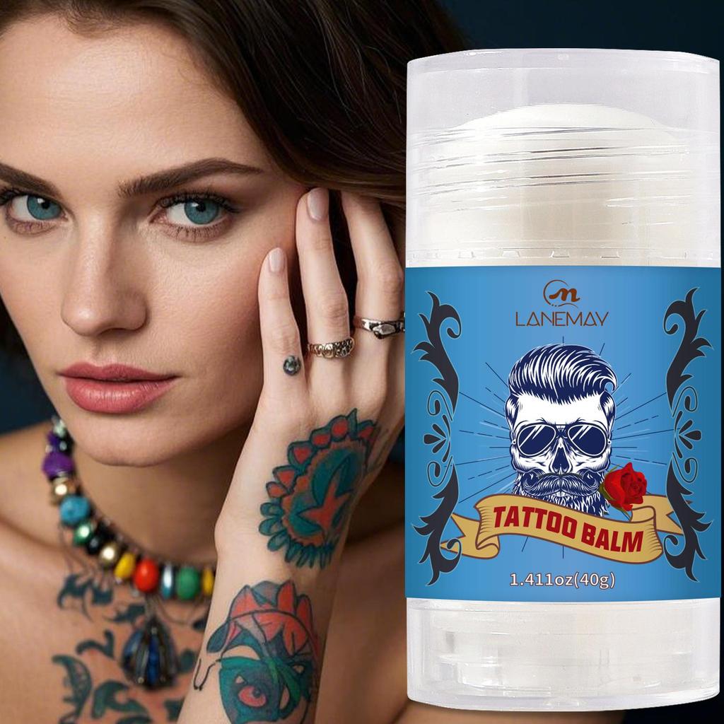 Tattoo Balm - Enhance Tattoos Color & Moistens Skin, Keep the Tattoo Pattern - Non-irritating & Safe for Skin