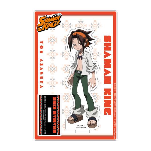 Новинка в наличии Аниме SHAMAN KING Акриловая подставка Модель Фигурка Йо Асакура Амидамару Анна Кияма Косплей Пластина Декор стола Реквизит Подарок