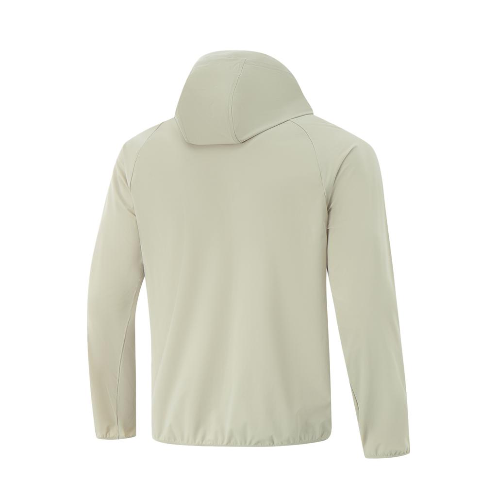 Li Ning Ледяной шелк Удобная Дышащая Универсальная Куртка Мужская Куртка Лайм AFDVE41-1