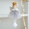 Soft Christmas Dress Girl Pendant Cartoon Christmas Tree Hanging Decoration  Party Favors