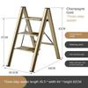 3 Step Ladder Lightweight Folding Step Stool Stepladders Storage Shelf Rack With Anti-Slip Wide Pedal For Home and Kitchen