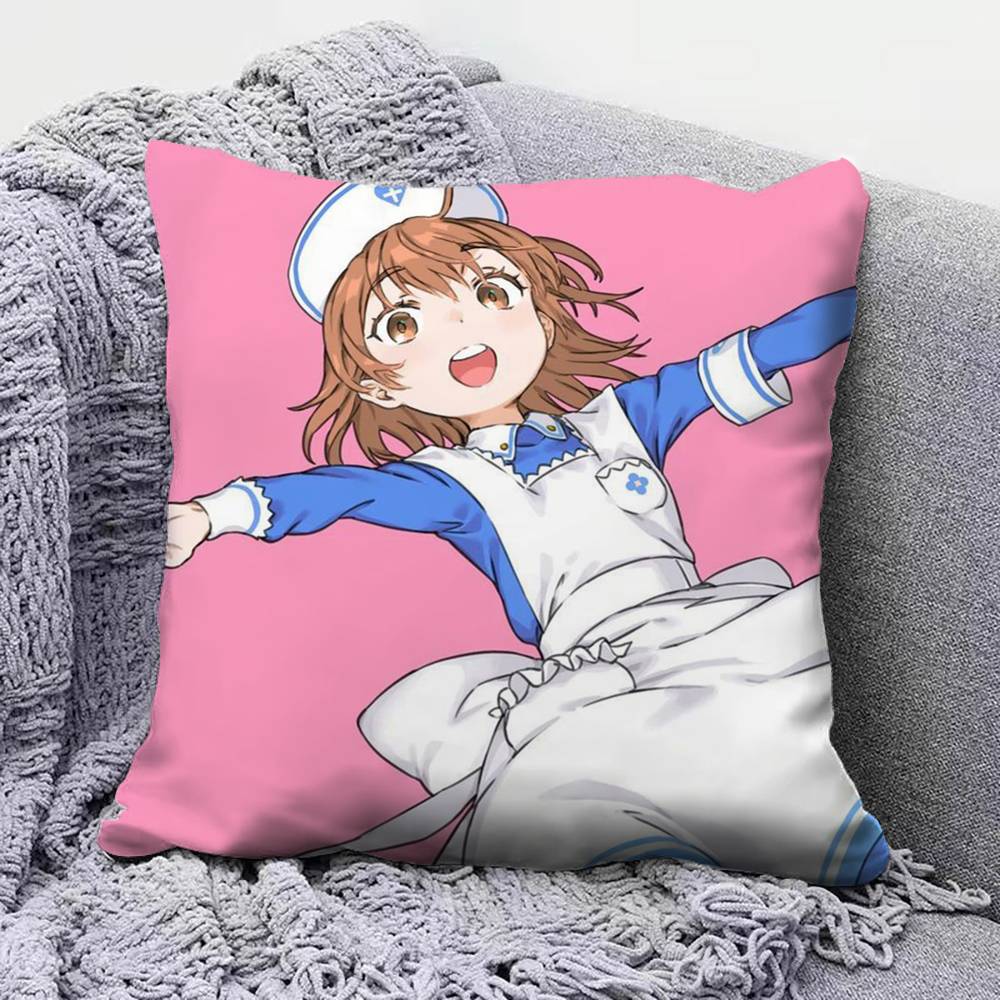 A Certain Magical Index A-Anime Pillow Covers, Home Sofa Cushion Covers And Aecorative Custom