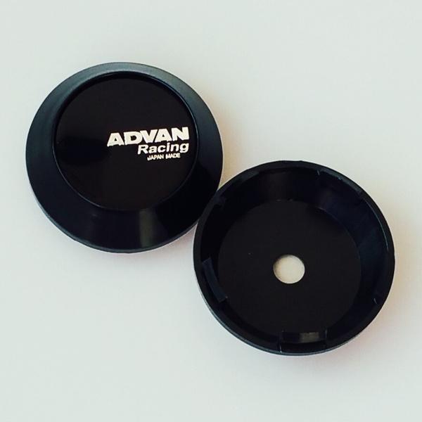 Car Styling 4 X 65mm Chrome Japan ADVAN Racing Wheel Center Emblem Badge Caps Hub Cap Wheel Covers Auto Accessories