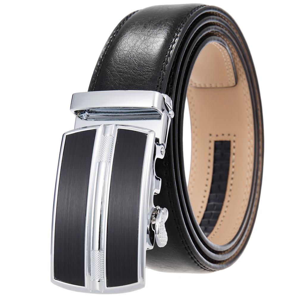 5шт. Ремень с автоматической пряжкой, воловья кожа, ремень, мужской Ly36-0257-1