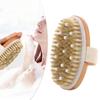 Soft Bristles/Wooden Bristles Body Brush Skin Exfoliating Handheld Brush Massage Brush  Men/Women