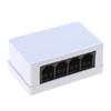 4-позиционный адаптер RJ45 на RJ11 Сетевой-телефонный конвертер для домашнего и офисного использования для четкой и надежной связи