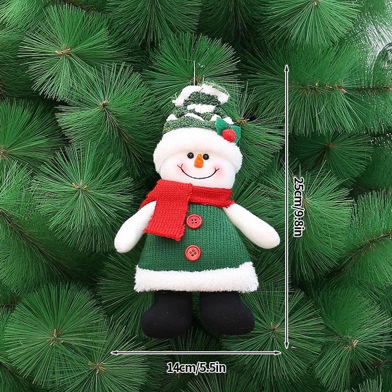 Рождественские украшения 2025 Рождественская кукла Плюшевая девочка-ангел Рождественские подвески Рождественские подарки Рождественские украшения