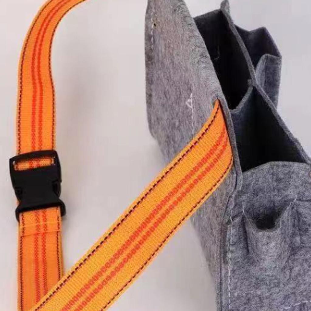 Сверхпрочный войлочный подсумок для инструментов, поясная сумка, рабочий фартук с ремнем на быстросъемной пряжке для строительства и проектов «сделай сам»