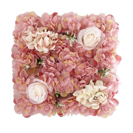 Искусственный цветок розы, настенная панель, свадебный детский душ, вечеринка, сделай сам, квадратный 3D цветочный настенный фон, украшение, реквизит для фотосъемки