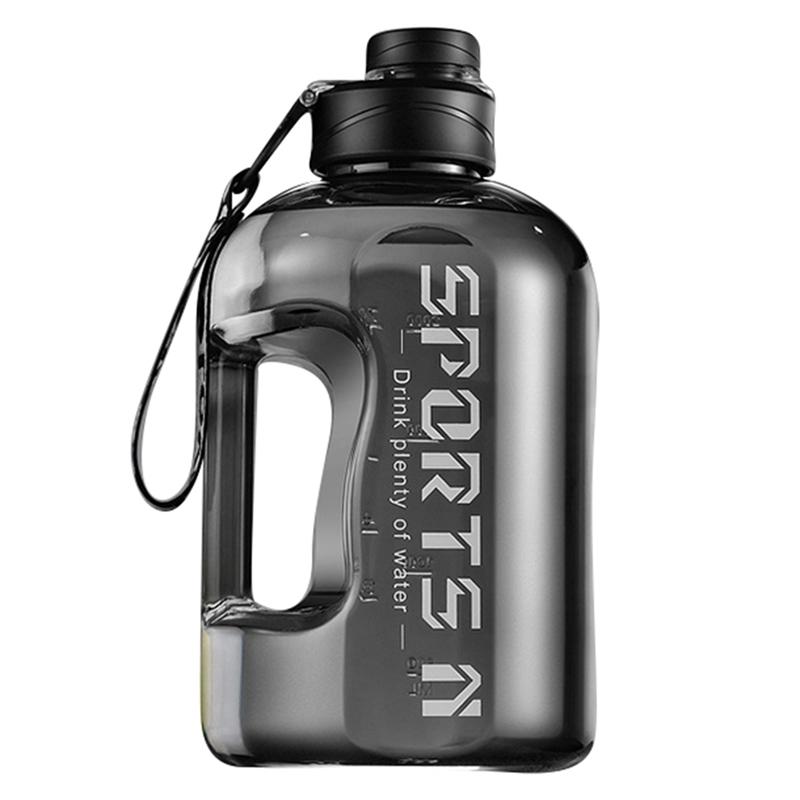 1,7/2,7 л бутылка для питьевой воды, не содержащая BPA, пластиковая чашка для воды, портативные многоразовые спортивные бутылки с откидной крышкой для кемпинга на открытом воздухе