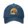 Бульдозер Экскаватор Рабочий Бейсболка Винтажная Потертая Стиранная Snapback Кепка Унисекс Женская Для активного отдыха Бега Гольфа Мягкие Кепки Кепка