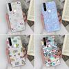 Для Vivo S15 U20 V15 V19 V20 V21 V27 Роскошный прозрачный противоударный чехол для телефона Красивый мелкий цветочный узор Мягкий силиконовый защитный чехол Для корпуса Vivo