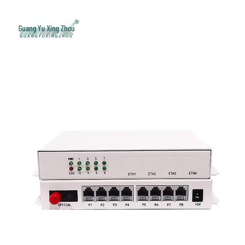 GY-8P 8-Channel PCM Telephone Optical Multiplexer